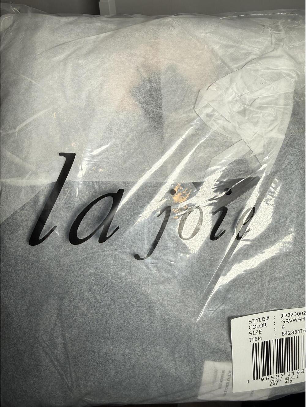 NWT La Joie Women's Gray Wash Denim Jeans Size 8 - Picture 6 of 7